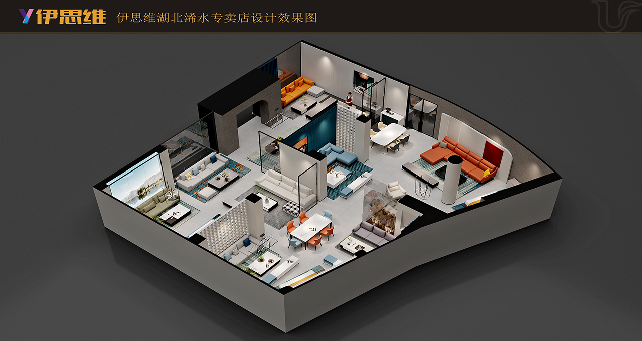 湖北浠水专卖店效果图